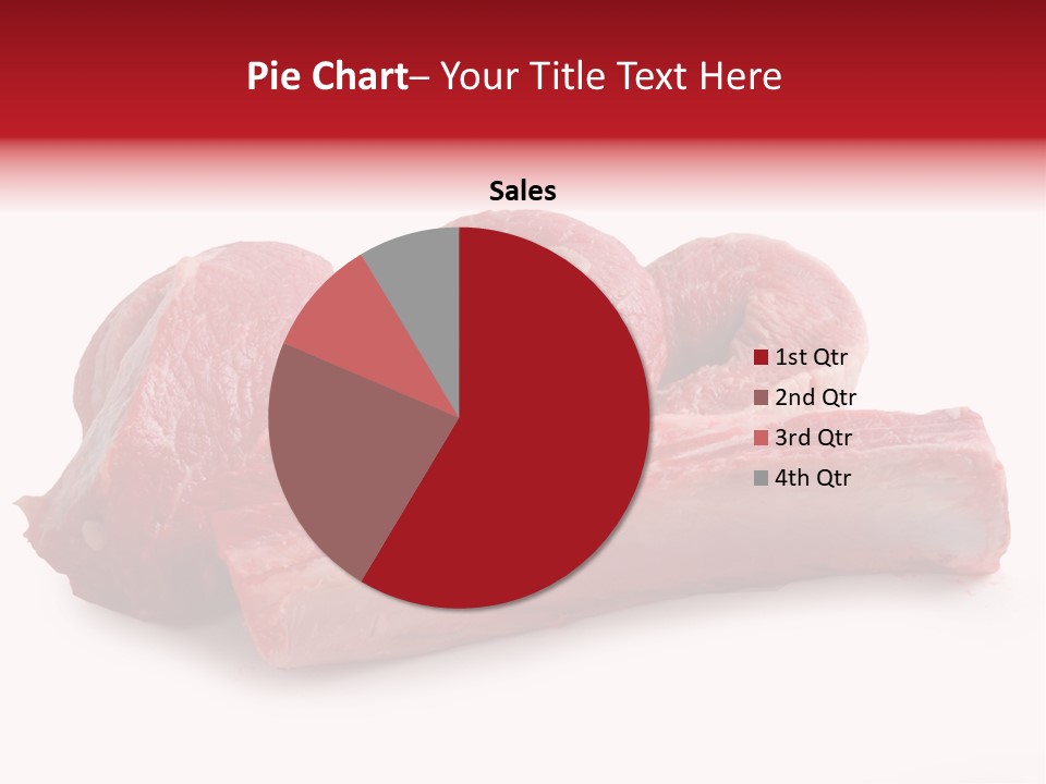 Lamb Portion Color PowerPoint Template