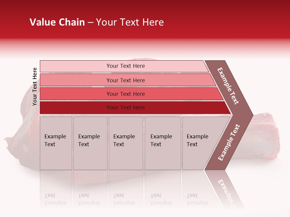 Lamb Portion Color PowerPoint Template