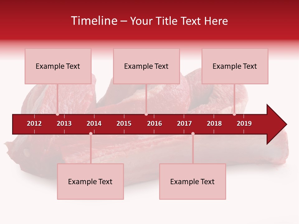 Lamb Portion Color PowerPoint Template