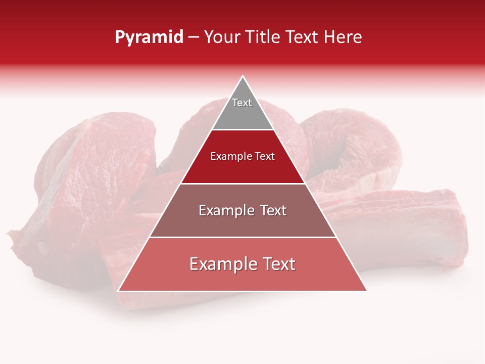 Lamb Portion Color PowerPoint Template