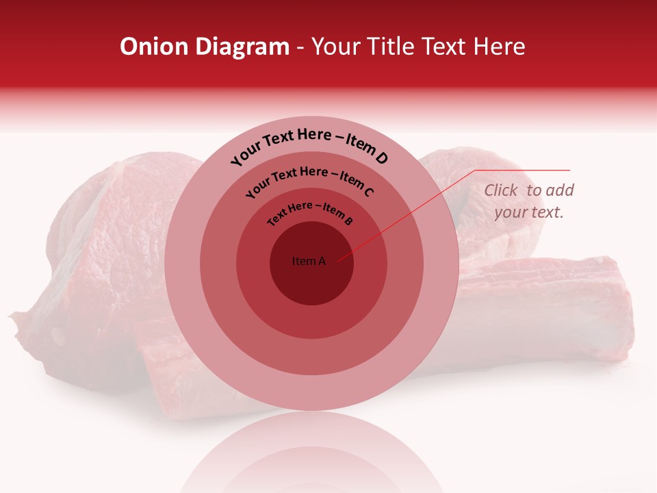 Lamb Portion Color PowerPoint Template