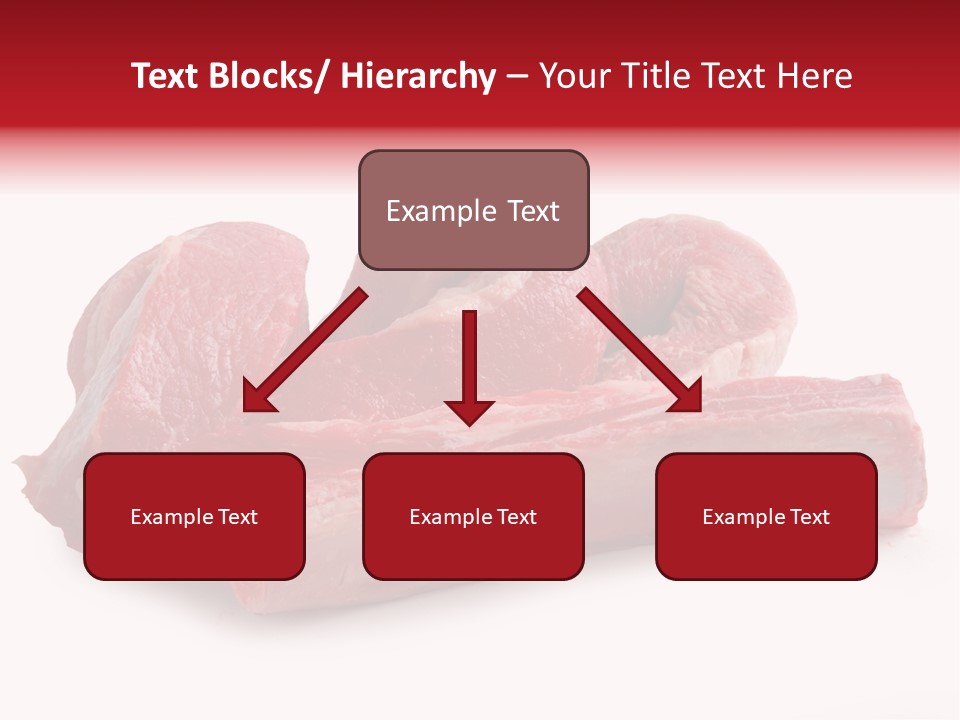Lamb Portion Color PowerPoint Template