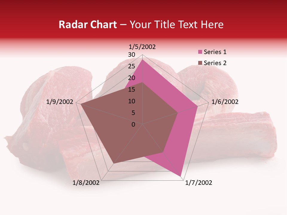 Lamb Portion Color PowerPoint Template