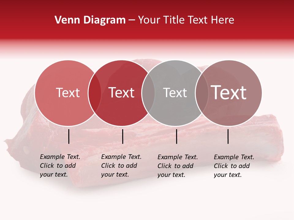 Lamb Portion Color PowerPoint Template