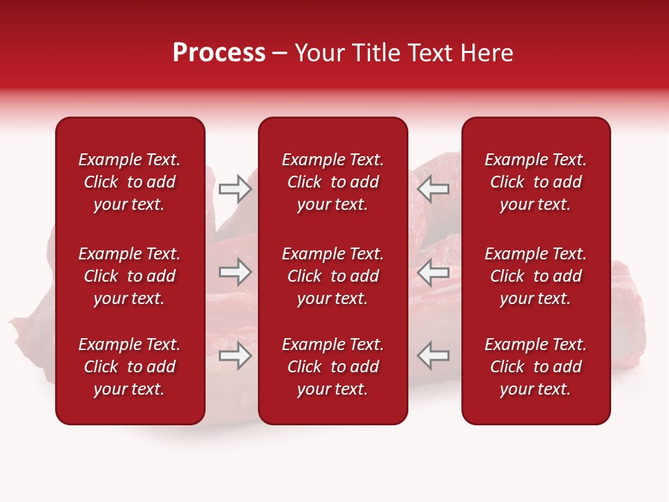 Lamb Portion Color PowerPoint Template