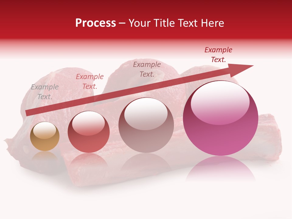 Lamb Portion Color PowerPoint Template