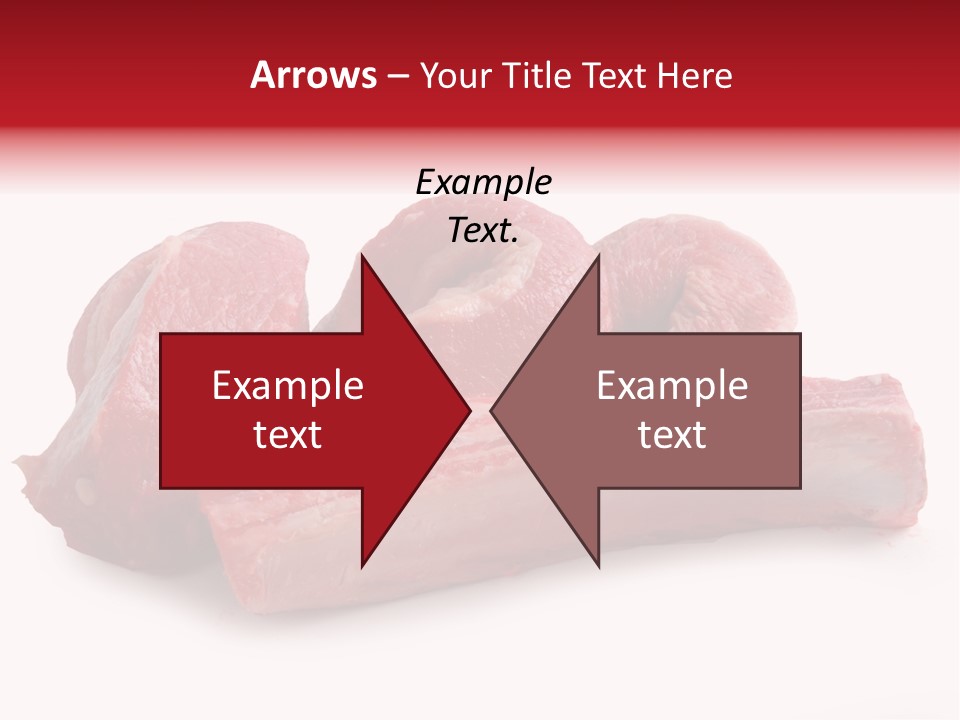 Lamb Portion Color PowerPoint Template