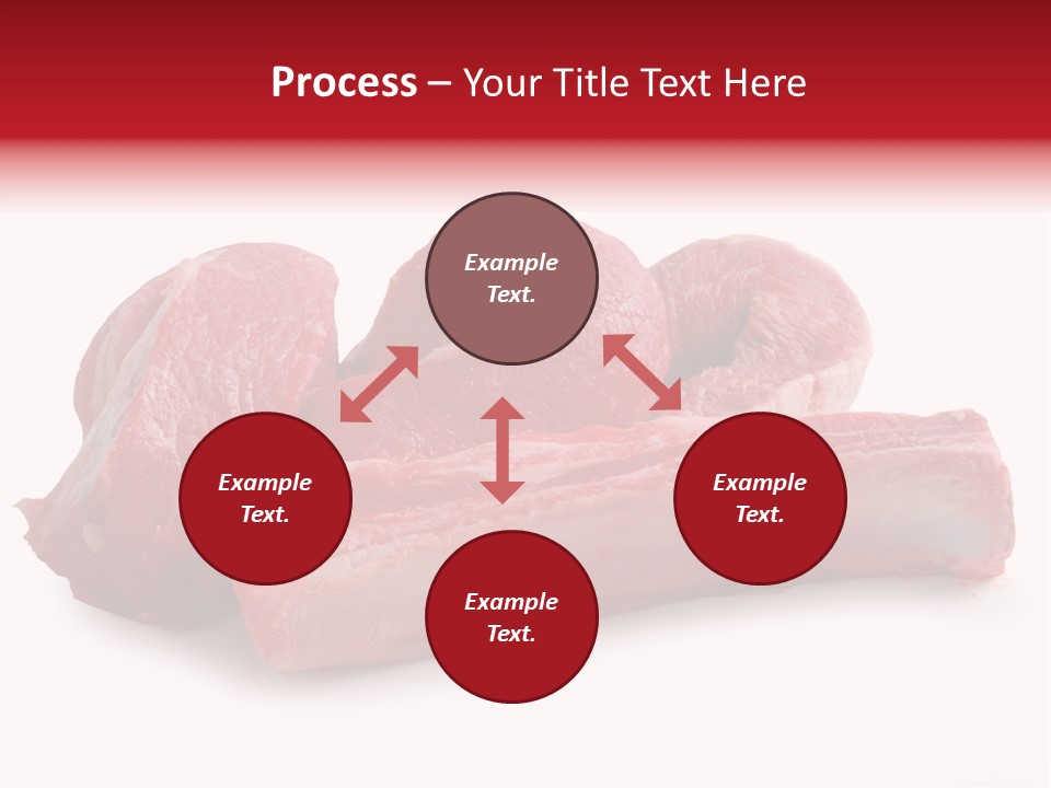 Lamb Portion Color PowerPoint Template