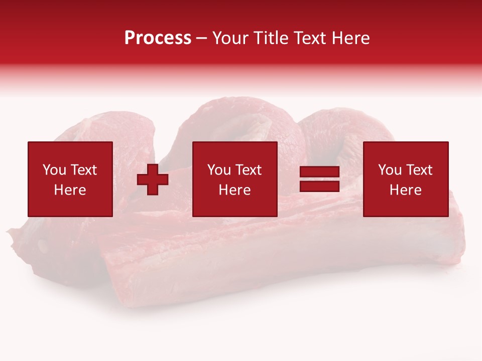 Lamb Portion Color PowerPoint Template