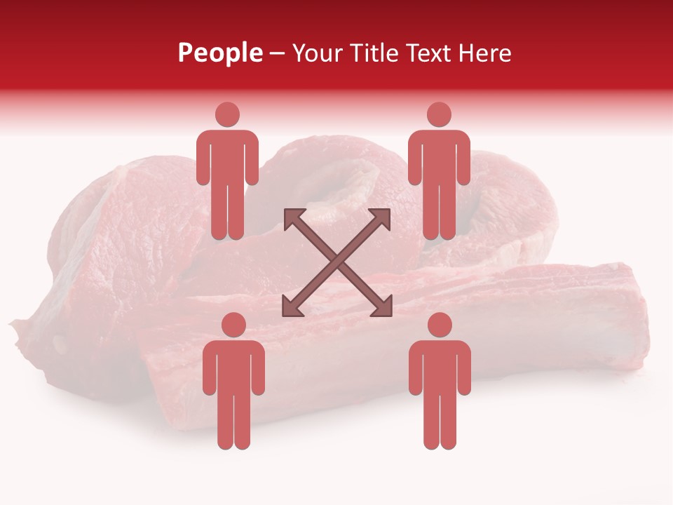 Lamb Portion Color PowerPoint Template