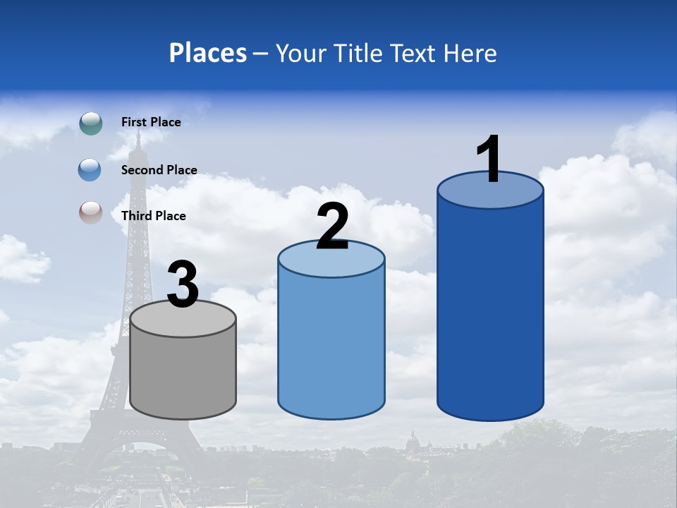 History View Paris PowerPoint Template