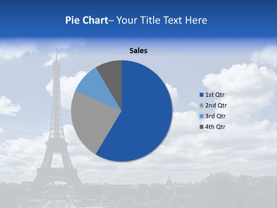 History View Paris PowerPoint Template