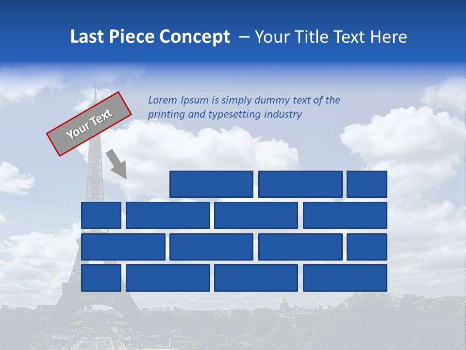 History View Paris PowerPoint Template