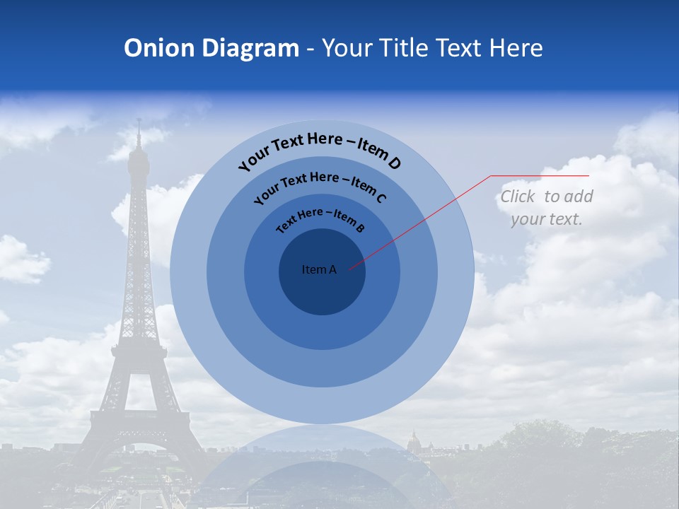 History View Paris PowerPoint Template