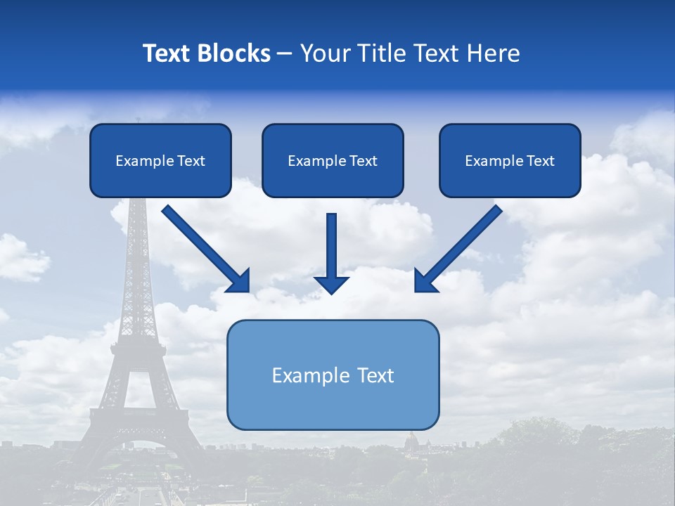 History View Paris PowerPoint Template