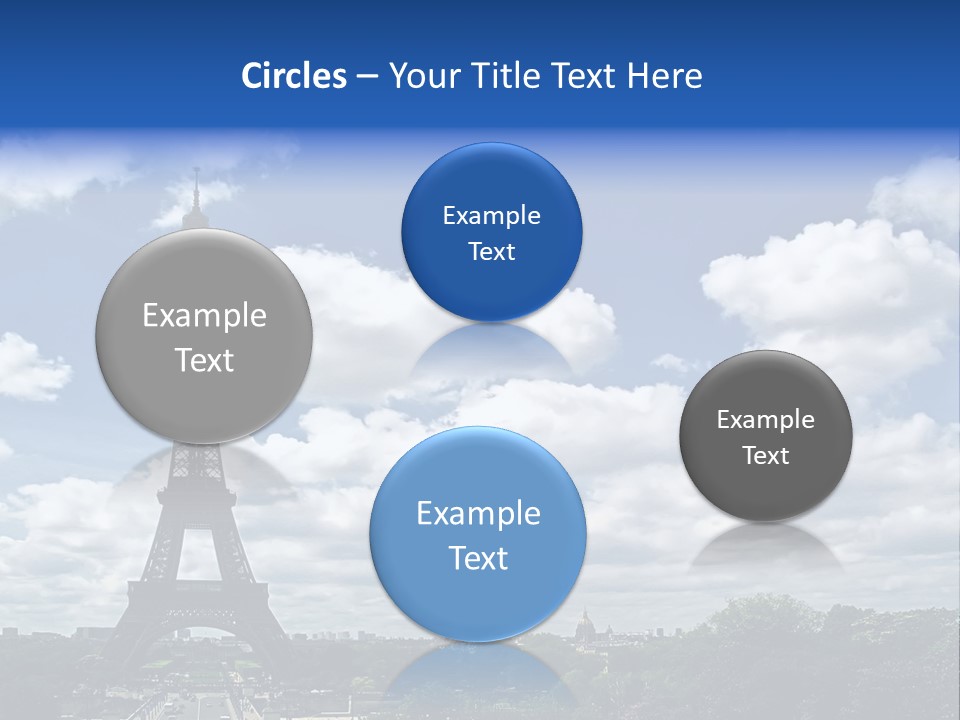 History View Paris PowerPoint Template