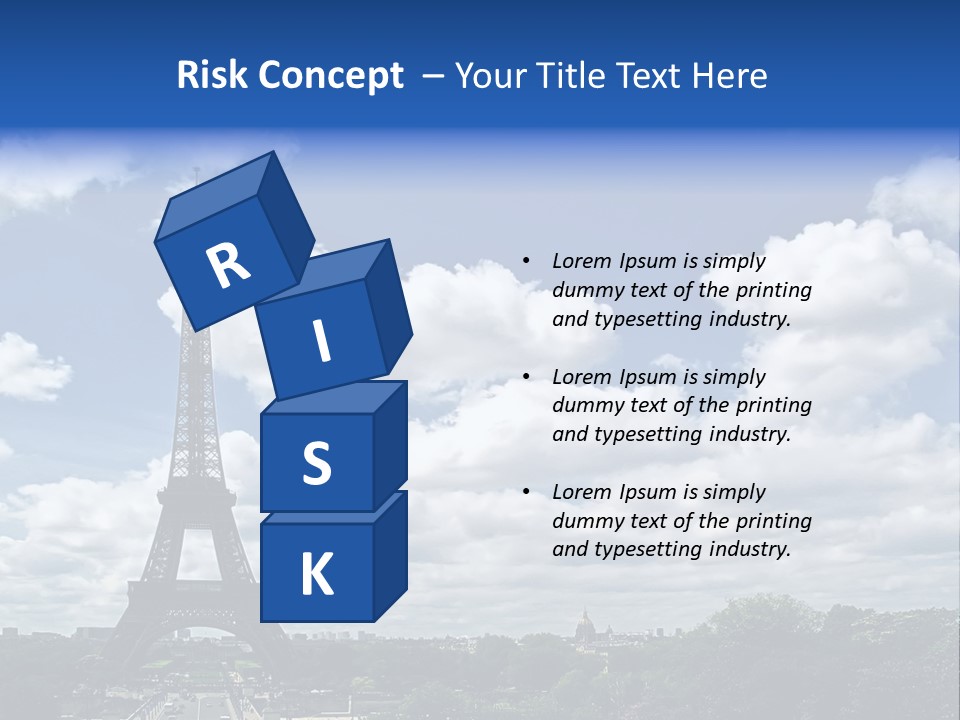 History View Paris PowerPoint Template