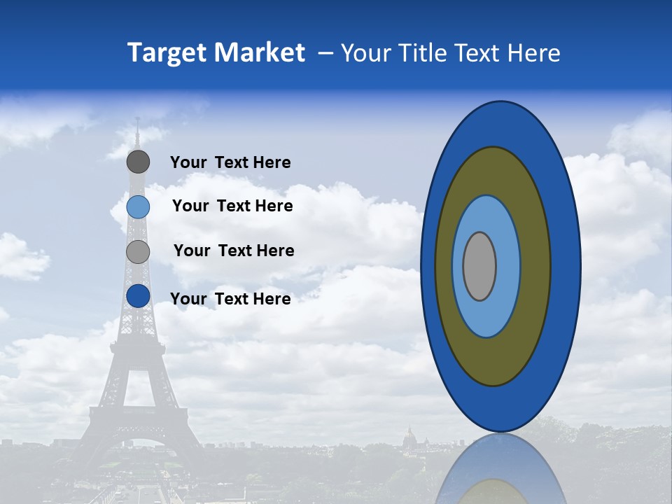 History View Paris PowerPoint Template