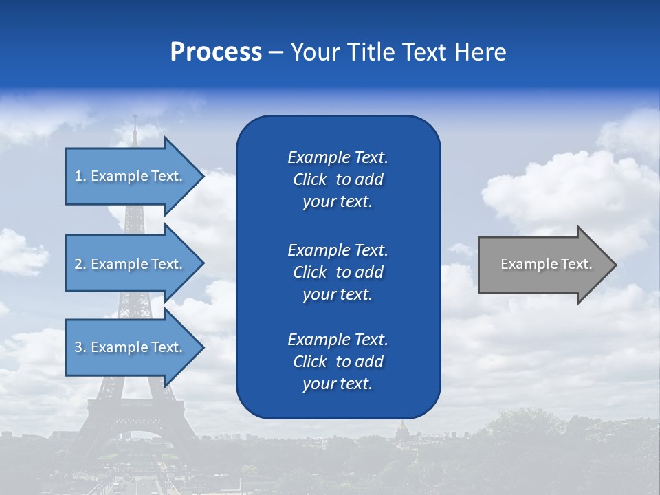 History View Paris PowerPoint Template