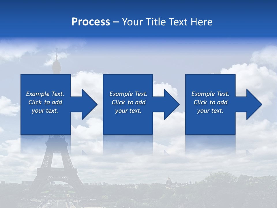 History View Paris PowerPoint Template