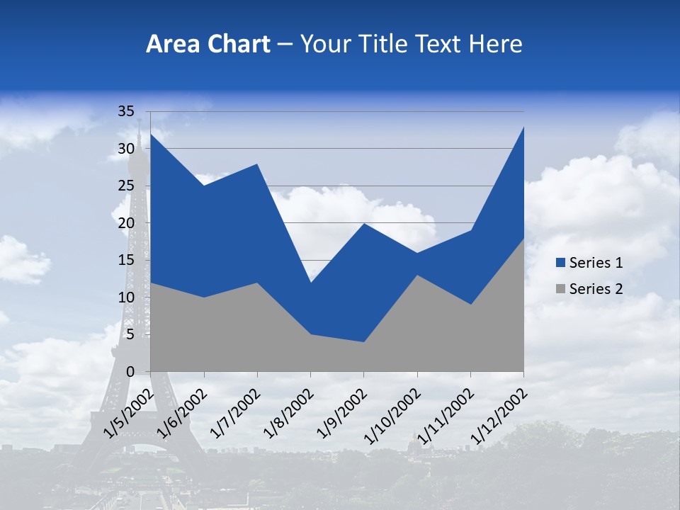 History View Paris PowerPoint Template