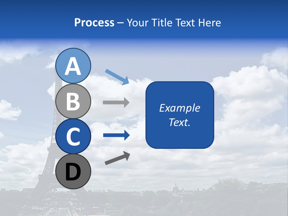 History View Paris PowerPoint Template
