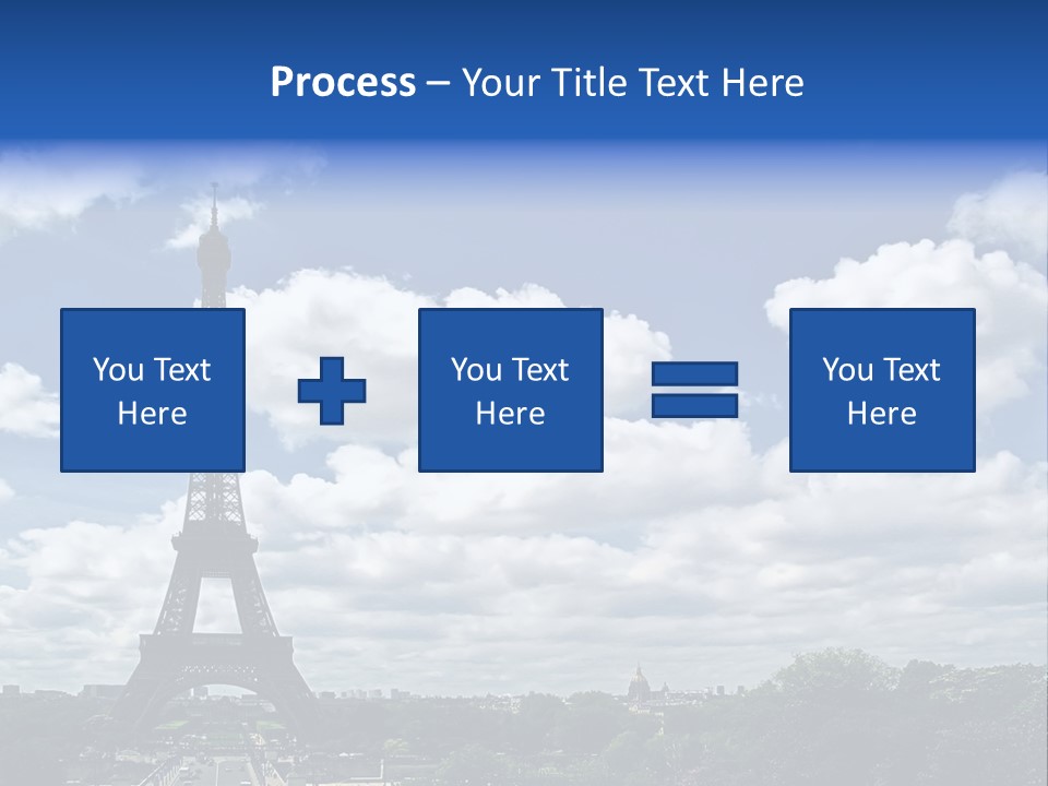 History View Paris PowerPoint Template