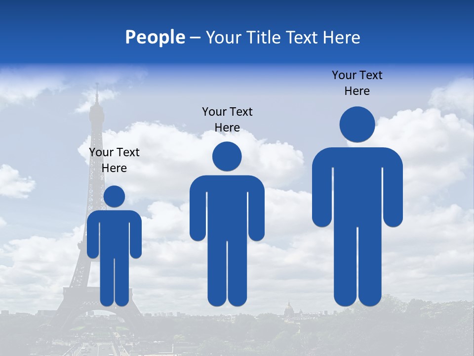 History View Paris PowerPoint Template