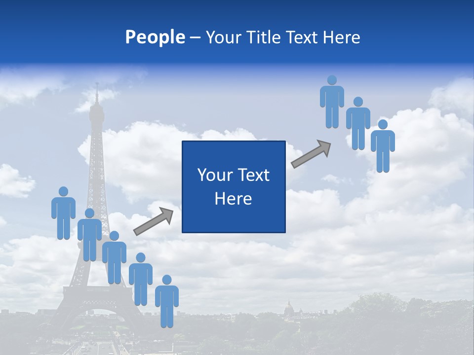 History View Paris PowerPoint Template