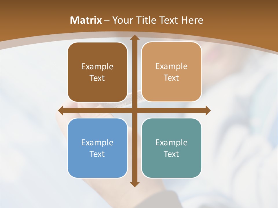 Cropped Thermometer Ill PowerPoint Template