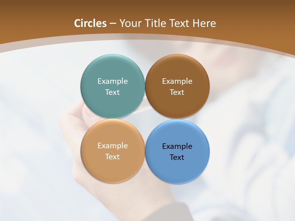 Cropped Thermometer Ill PowerPoint Template