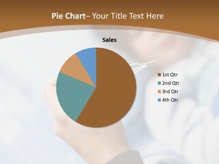 Cropped Thermometer Ill PowerPoint Template