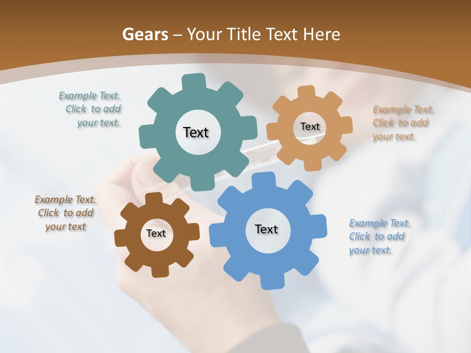 Cropped Thermometer Ill PowerPoint Template
