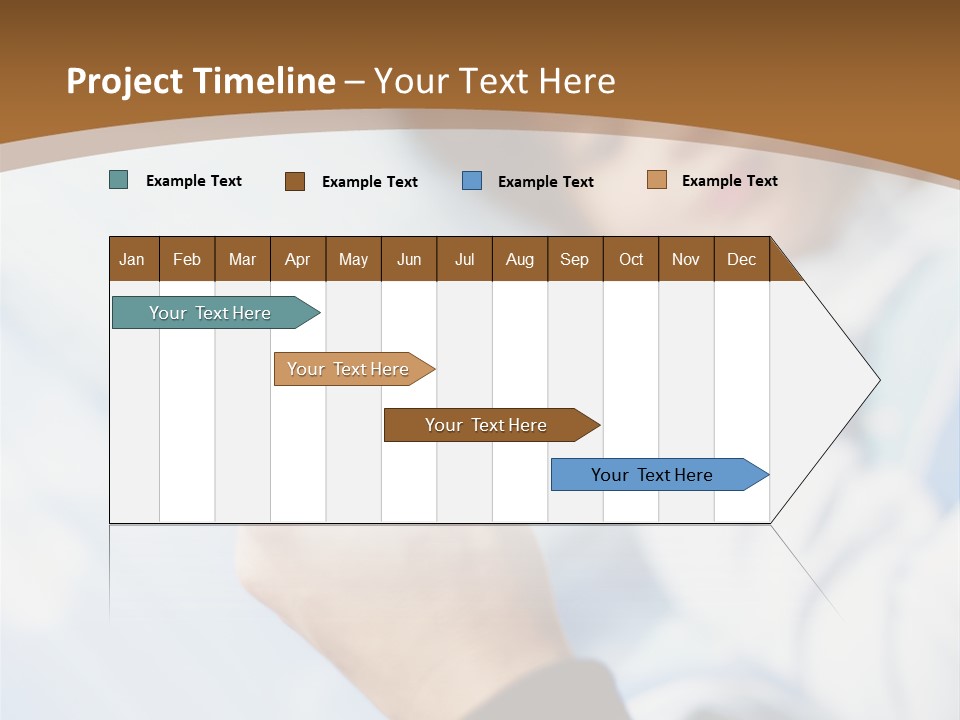 Cropped Thermometer Ill PowerPoint Template