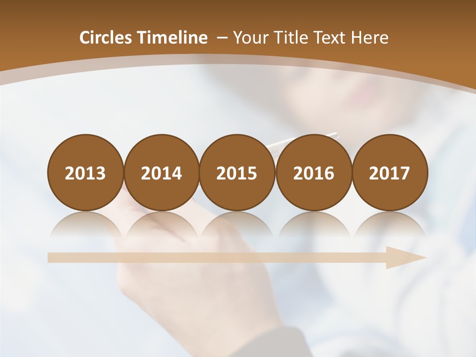 Cropped Thermometer Ill PowerPoint Template