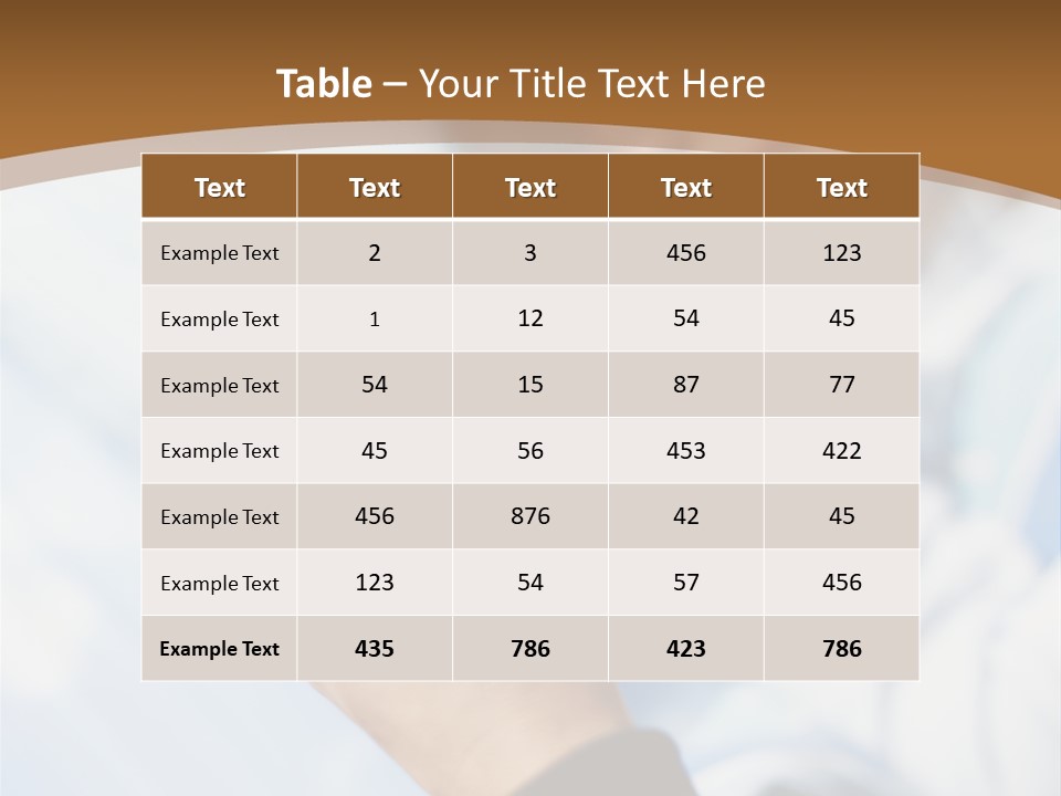 Cropped Thermometer Ill PowerPoint Template