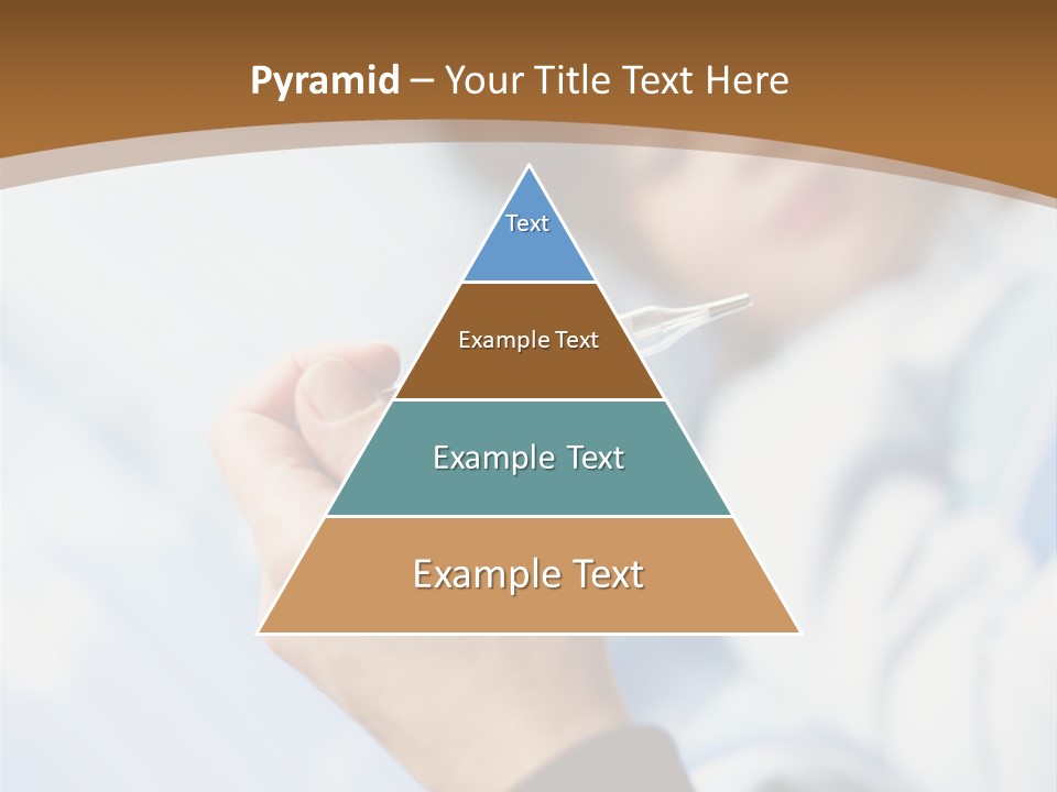 Cropped Thermometer Ill PowerPoint Template