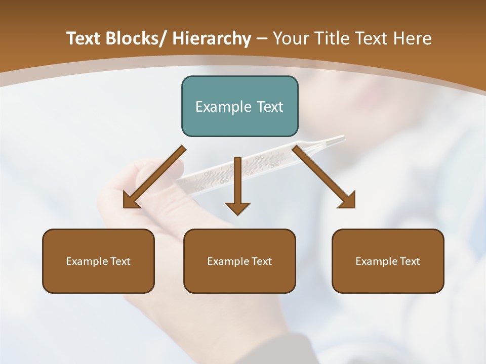 Cropped Thermometer Ill PowerPoint Template