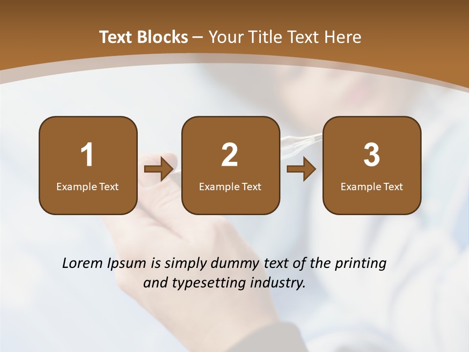 Cropped Thermometer Ill PowerPoint Template