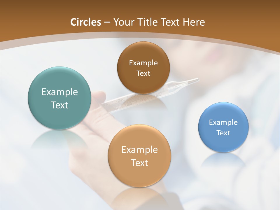 Cropped Thermometer Ill PowerPoint Template