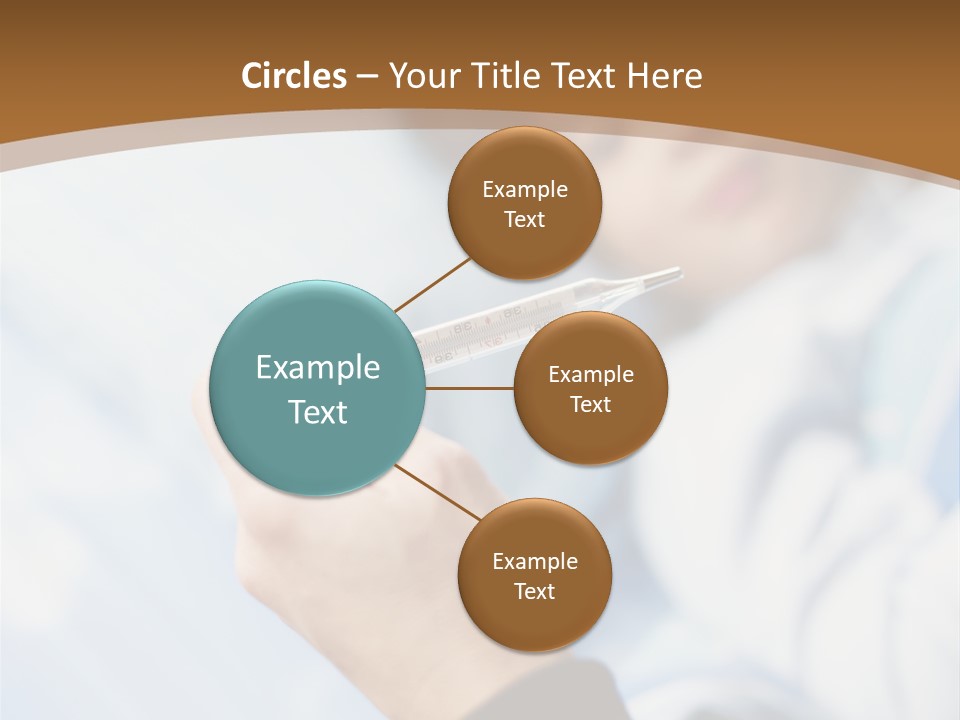 Cropped Thermometer Ill PowerPoint Template