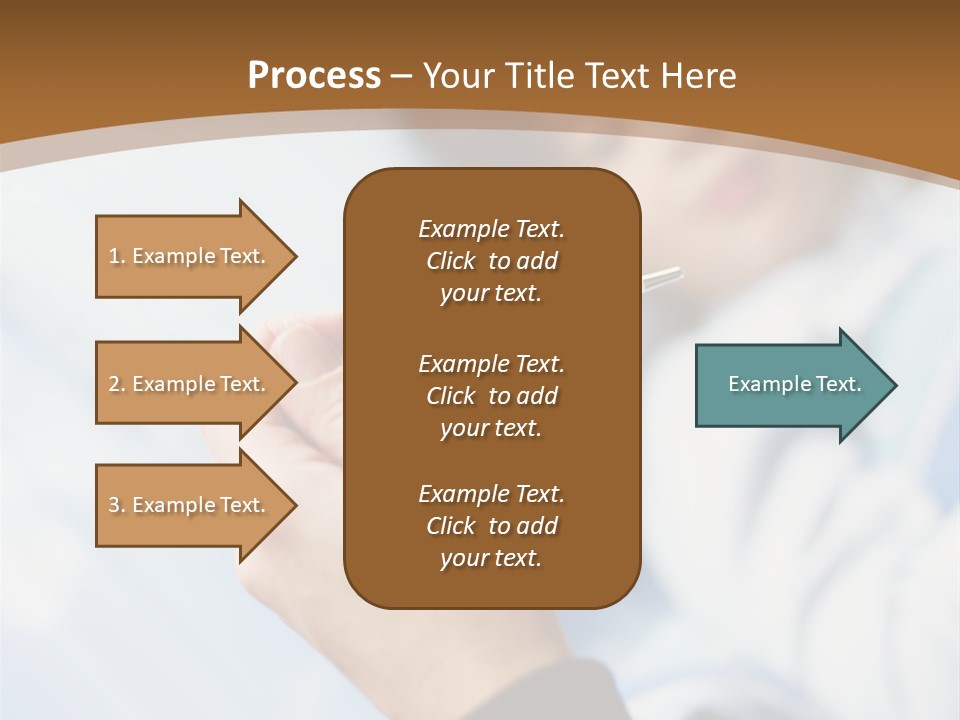 Cropped Thermometer Ill PowerPoint Template