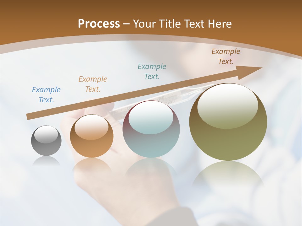 Cropped Thermometer Ill PowerPoint Template