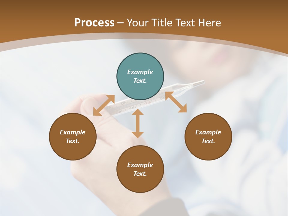 Cropped Thermometer Ill PowerPoint Template