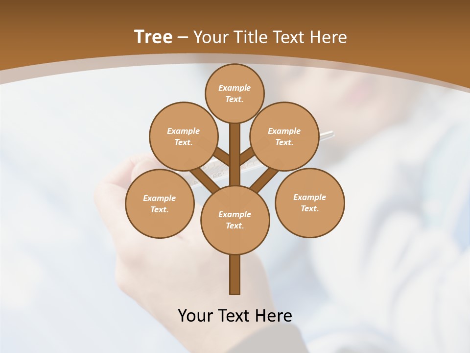 Cropped Thermometer Ill PowerPoint Template