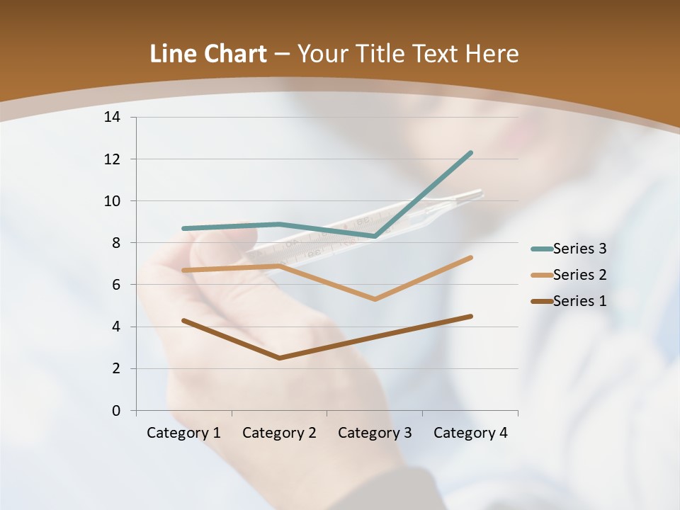 Cropped Thermometer Ill PowerPoint Template