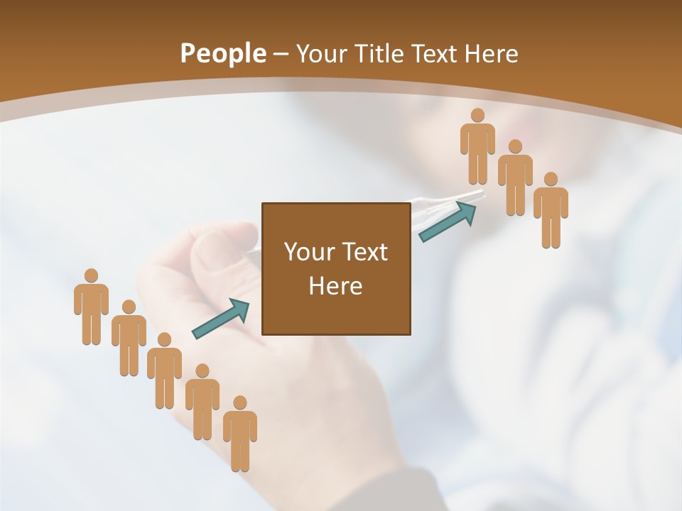 Cropped Thermometer Ill PowerPoint Template