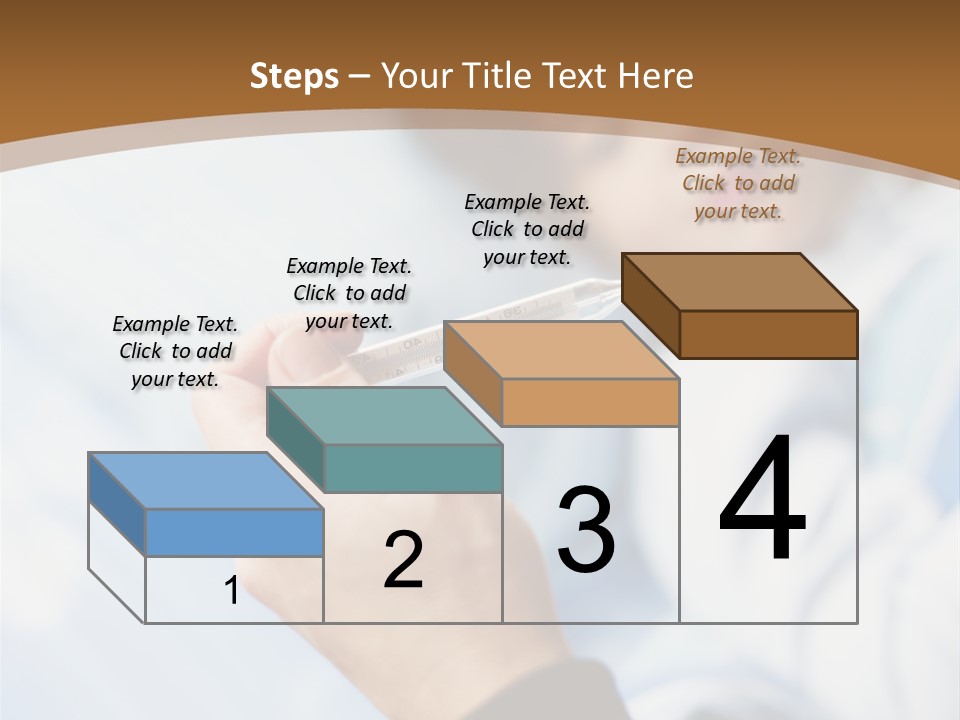 Cropped Thermometer Ill PowerPoint Template