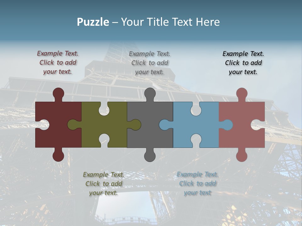 Blue Ocean Big PowerPoint Template