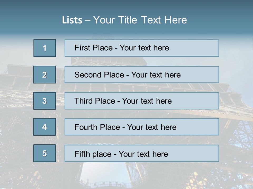 Blue Ocean Big PowerPoint Template